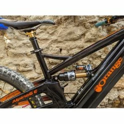 VTT électriques Orange - L - 27.5'' -Magasin De Vélos Orbea orange alpine 6 e factory 27 5 2018 vtt electrique 4