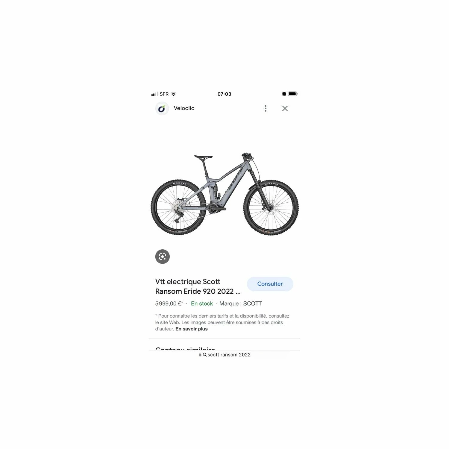 VTT électriques Scott - M - 27.5'' 1 VTT électriques Scott - M - 27.5''